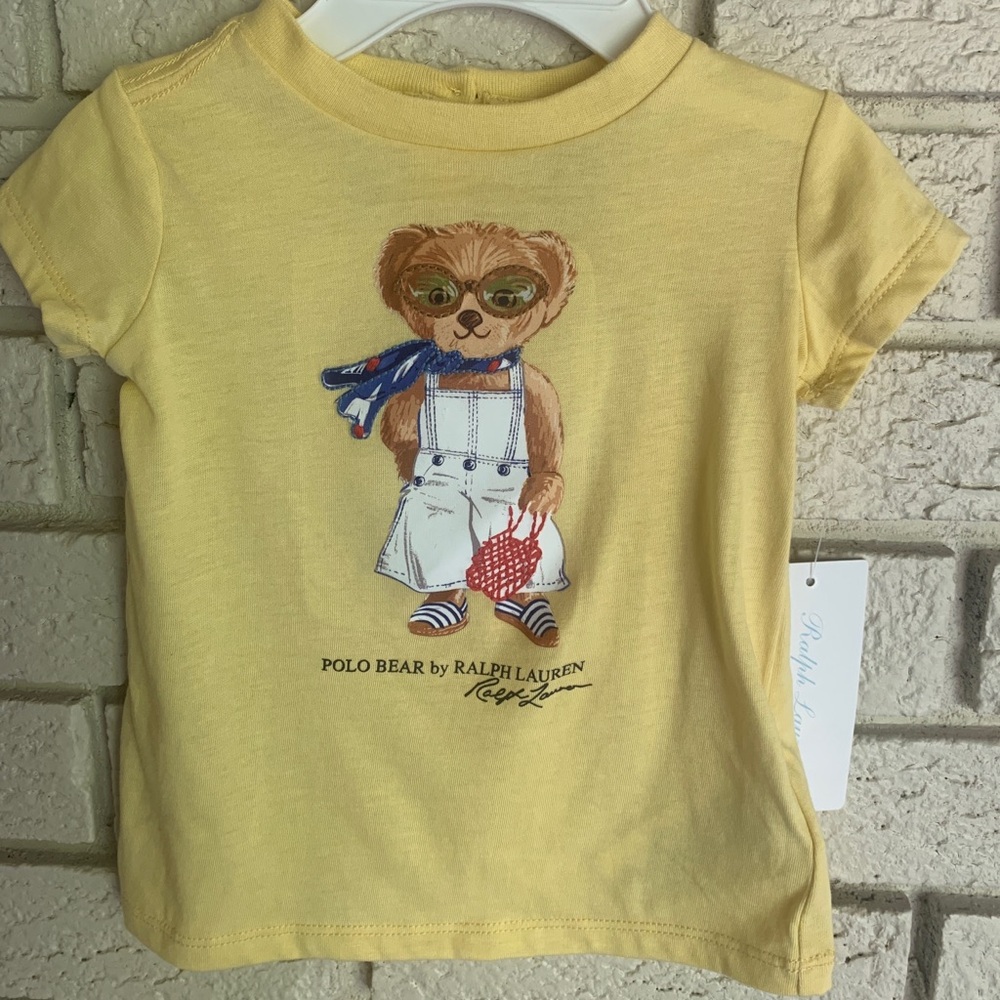 Ralph Lauren Polo Bear Tee Shirt NWT
